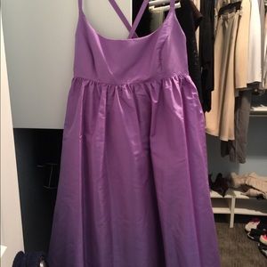 J Crew purple dress